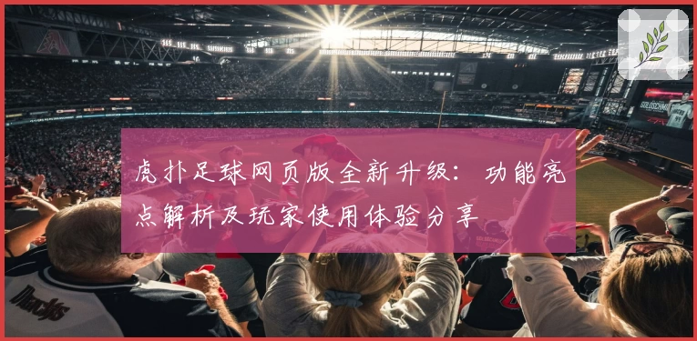 虎扑足球网页版全新升级：功能亮点解析及玩家使用体验分享